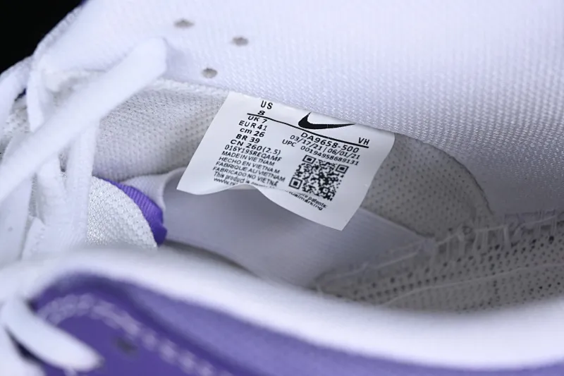 All categories Nk SB Dunk series Nk SB Dunk Low low-top sneakers Nk SB Dunk Low Prm secret purple color SB smashed backboard fashion casual sneakers DA9658-500